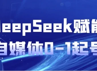 DeepSeek赋能自媒体0-1起号实战课程