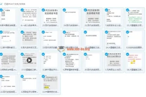 2018腾讯课堂刘勖雯高考历史现代史系统班课程