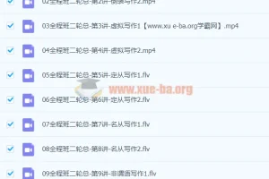 董宇辉英语高考总复习全程班二轮专项精讲