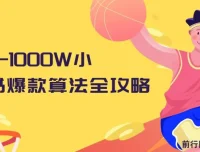 小红书爆款算法全攻略：从0到1000万流量实战课