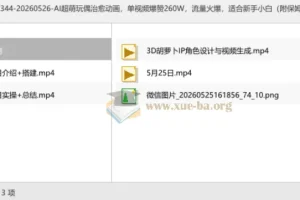 AI超萌玩偶治愈动画制作教程，单视频爆赞260W，新手小白可上手（附保姆级教学）