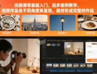 零基础拍摄课入门：分镜运镜与多场景实战案例教学