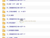 2026初二春下自然科学自主学习TY A+班陆昆仑课程资源
