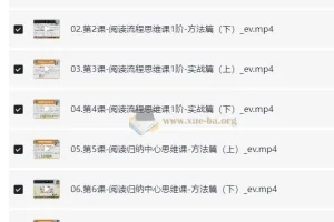 北大派派127节课通关小学阅读 附PDF讲义+MP4视频