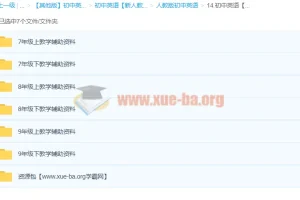 初中英语教学辅助资料打包合集 含中考冲刺与课堂管理素材