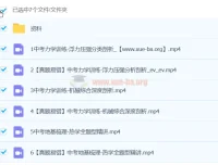 2024初三中考物理 杜春雨S春季班上下 更新中