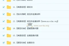 2025陈潭飞初三化学中考培训班（秋下·全国版·A+）网课资源