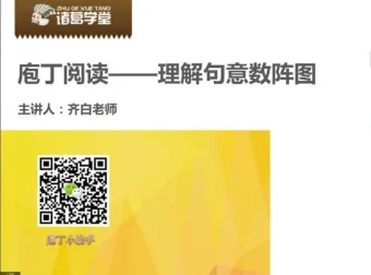 庖丁阅读开山四讲：高效阅读技巧课程