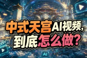 中式美学天宫AI电影制作全流程教程与提示词合集