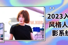 2023入门多风格人像摄影系统课 从零掌握写真拍摄与修图