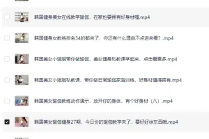 韩国瑜伽女神黄雅英视频教程合集 居家塑形跟练资源