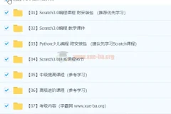 少儿编程Scratch入门到进阶 Python趣味教程 零基础自学课件