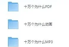 儿童故事《十万个为什么》动画+MP3+PDF版合集
