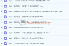 黄先生的人脉提升课（完结）：从圈子认知到高阶关系经营实战