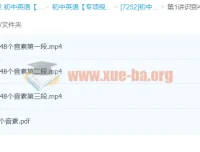 初中英语音标语法专项突破 开闭音节与48音素精讲