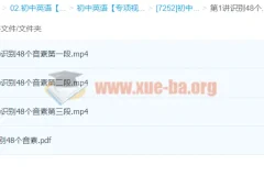初中英语音标语法专项突破 开闭音节与48音素精讲