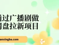 广播剧网盘拉新实战：月入18000+的新玩法拆解