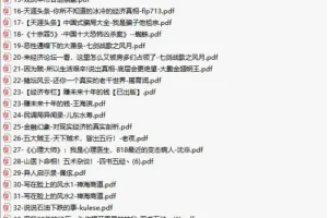 《天涯神贴》合集资源包，经典长帖与民间奇文一网打尽