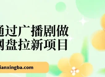 广播剧网盘拉新实战：月入18000+的新玩法拆解