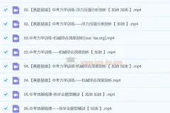 2024春下初三物理A+班 杜春雨中考物理冲刺课程