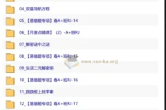 【2026初一春下】数理思维自主学习·RJ·A+ 张永辉 课程资源