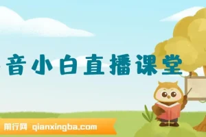 抖音小白直播课堂 零基础在家实操直播带货课程