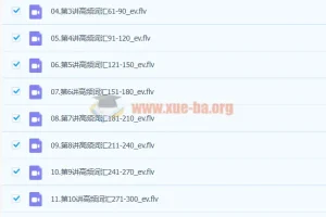 新东方郭宁英语高频2000词精析课程