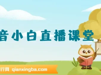 抖音小白直播课堂 零基础在家实操直播带货课程