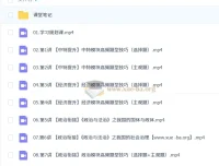 周峤矞2026高三高考政治二轮寒假班 全套课程资源