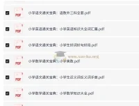 2024小学通关宝典 语数外三科全套电子版 小学知识大全