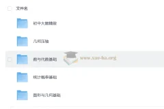 初中数学专项突破 PDF合集：大题精做+几何代数统计全覆盖
