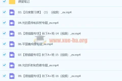 2024初二物理 何勇物理 A+秋季班（下）课程资源