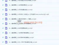 PPT高级进阶特训营 百万粉丝博主亲授98节进阶课+素材包