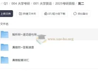 2025考研英语真相全套 解析册+逐词逐句册+真题册 英一英二备考资料