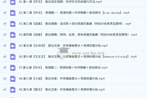 2025高考语文 杨洋一轮二轮复习课程 作文阅读全题型精讲