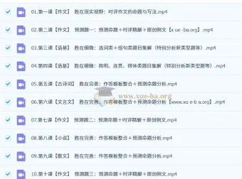 2025高考语文 杨洋一轮二轮复习课程 作文阅读全题型精讲
