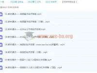 2024高三高考政治 马宇轩政治一轮复习全套课程