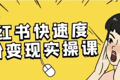 小红书快速涨粉变现实操课 从0到万粉起号全流程