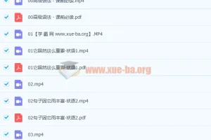 全能语法课初中高三级71讲MP3+PDF讲义完整版