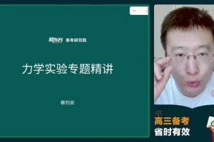 2024高三物理蔡钧安全年系统班 模型精讲+压轴突破 高考物理复习