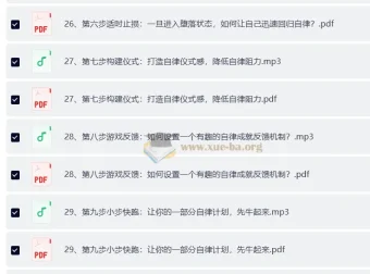 引爆自律力：30天攻克惰性，夺回人生主导权