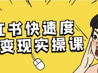 小红书快速涨粉变现实操课 从0到万粉起号全流程