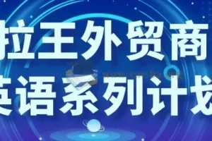 沙拉王外贸商务英语系列课：从询盘到成单的实战话术与跟进技巧