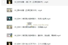 杨自豪爆破作文课程 初中高中语文作文48节完结