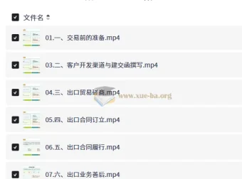 数字化外贸：AI时代出口业务流程实务课