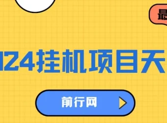 2024挂机项目实操教程，单机日入900+，手机可操作可矩阵