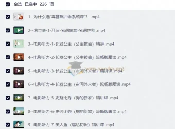 零基础学英语四维系统课 Sunny全程讲解 发音词汇语法听力一站式入门
