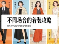 不同场合着装指南：职场通勤到商务晚宴穿搭法则