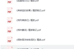 《100部名著精读笔记》绘本PPT+导读+读书笔记 小红书爆火资源