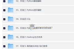 黑马Python大数据14阶段完整课程 年度钻石会员无密版
